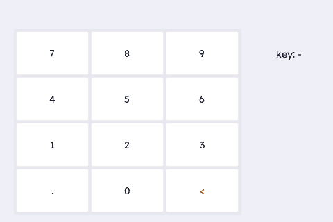 Default NumPad